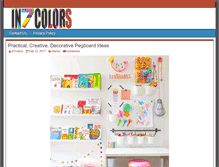 Tablet Screenshot of in7colors.com